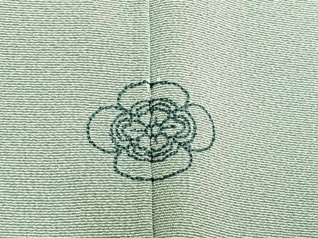平和屋着物●訪問着　枝花文　暈し染め　正絹　逸品　AABH5107fy