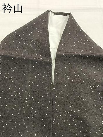 平和屋着物●訪問着　刺繍　丸文　金糸　正絹　逸品　AABH5111fy