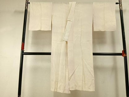 平和屋着物●長襦袢　無双仕立て　雲取り文　正絹　逸品　AABH5115fy