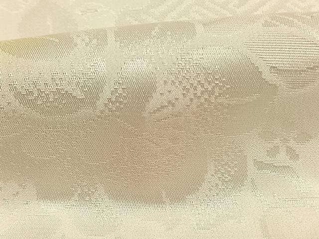 平和屋着物●振袖用長襦袢　袷　雪輪花地紋　正絹　逸品　AABH5116fy