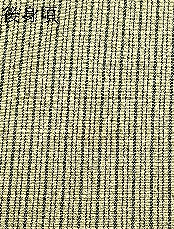 平和屋着物●お召　縞　正絹　逸品　AABH5135fy