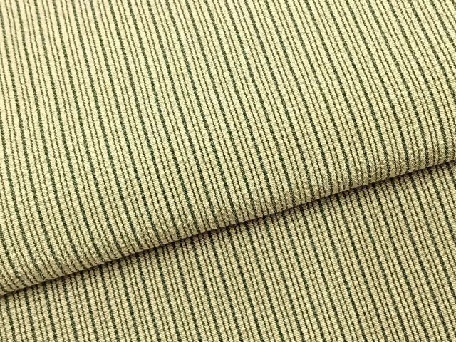 平和屋着物●お召　縞　正絹　逸品　AABH5135fy