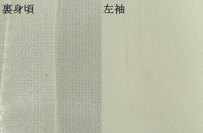 平和屋着物●長襦袢　無双仕立て　扇面花地紋　洗える着物　AABH5136fy