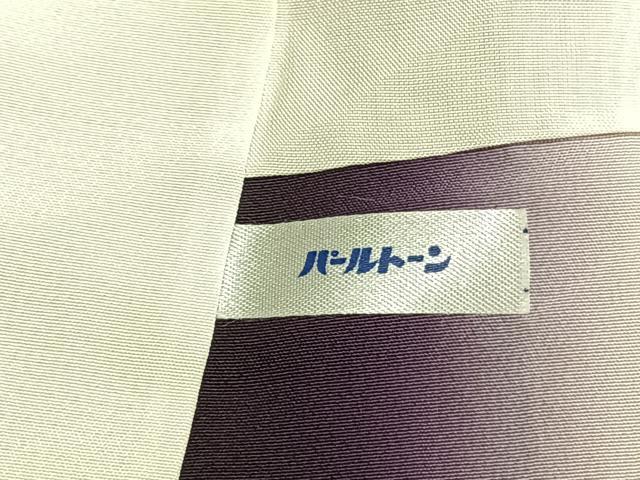 平和屋着物●本場大島紬　白大島　150亀甲　間道　正絹　逸品　AABH5140fy