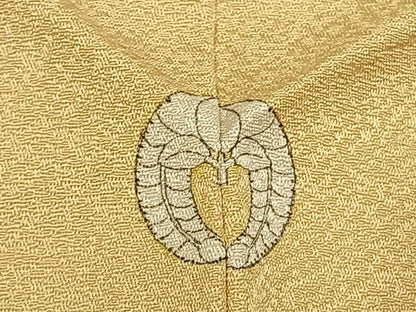 平和屋着物●豪華色留袖　作家物　風景文　暈し染め　金糸　正絹　逸品　AABH5144fy
