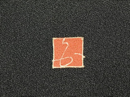 平和屋着物●本加賀友禅作家　矢田博　黒留袖　風景樹林文　正絹　逸品　AABH5152fy