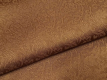 平和屋着物●上質な色無地　花唐草地紋　鶯色　ゑり善扱い　正絹　逸品　AABH5158fy