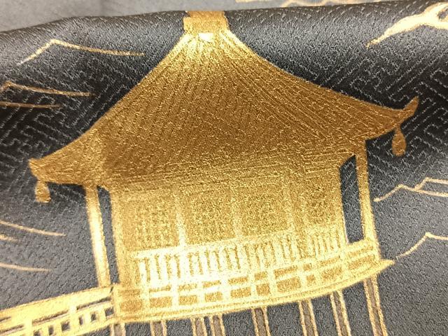 平和屋着物●豪華色留袖　風景文　暈し染め　金彩　ますいわ屋扱い　正絹　逸品　AABH5163fy