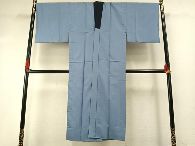 平和屋着物●男性　紬　アンサンブル　長襦袢(無双仕立て)セット　亀甲柄　正絹　逸品　AABH5165fy