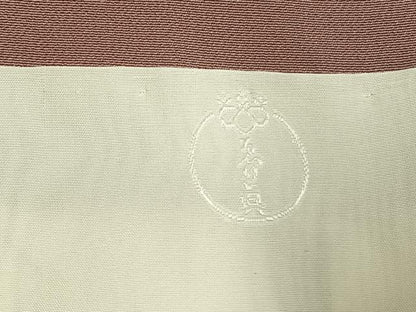 平和屋着物●上質な色無地　鴇浅葱色　正絹　逸品　AABH5170fy