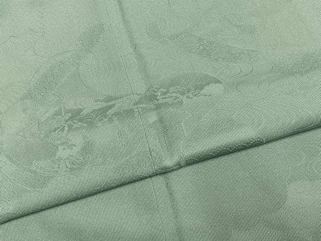 平和屋着物●江戸小紋　訪問着　万筋　水色×白色　巻物地紋　正絹　逸品　AABH5174fy