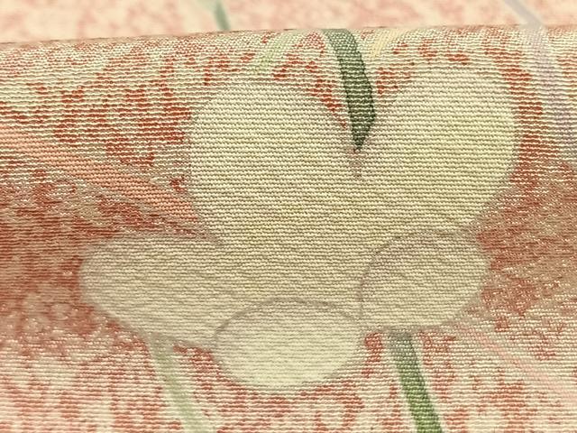 平和屋着物●訪問着　友禅　槍梅　三越扱い　正絹　逸品　未使用　AABH5188fy 平和屋着物○訪問着 友禅 槍梅 三越扱い 正絹 逸品 未使用 AABH5188fy