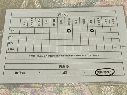 平和屋着物◎六通柄袋帯　立涌更紗花文　銀糸　正絹　逸品　AABH5218ou