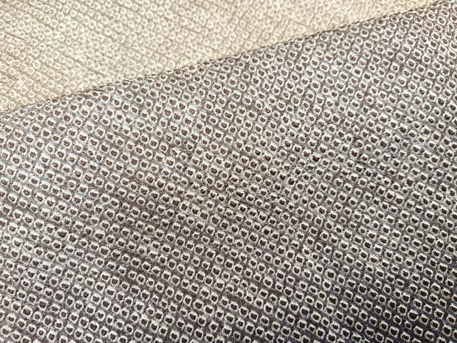 平和屋着物●訪問着　総絞り　霞文　暈し染め　やまと誂製　正絹　逸品　AABH5253ph