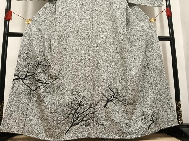 平和屋着物●訪問着　草木文　正絹　逸品　AABH5261ph
