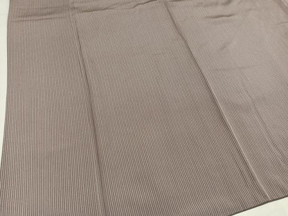 平和屋着物●上質な小紋　縞　正絹　逸品　AABH5262ph