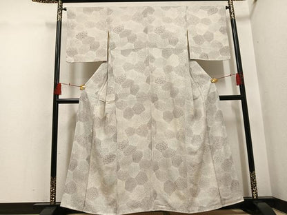 平和屋着物●江戸小紋　寄せ小紋柄　正絹　逸品　未使用　AABH5267ph
