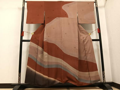 平和屋着物●mila schon（ミラ・ショーン）　訪問着　正絹　逸品　AABH5282ph