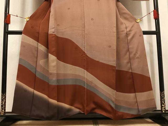 平和屋着物●mila schon（ミラ・ショーン）　訪問着　正絹　逸品　AABH5282ph