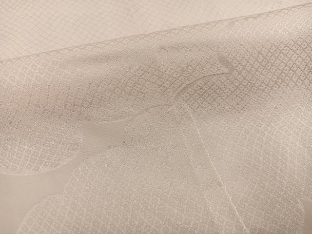 平和屋着物●振袖用長襦袢　無双仕立て　雲重ね地紋　肌色　正絹　逸品　AABH5289ph