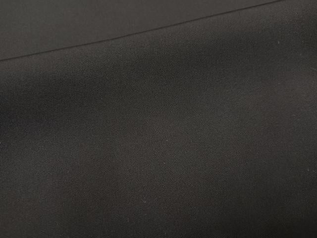 平和屋着物●男性　黒紋付　正絹　逸品　AABH5297ph