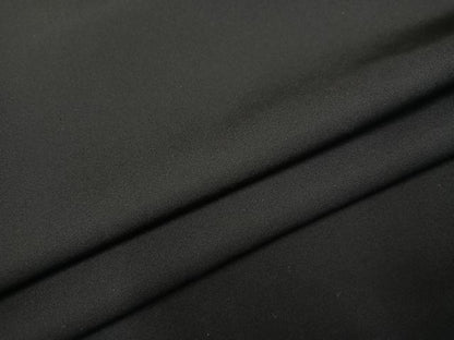 平和屋着物●男性　黒紋付　正絹　逸品　AABH5297ph