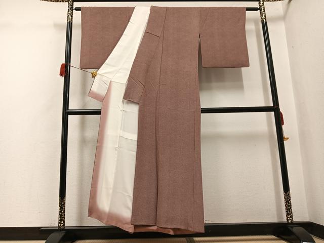 平和屋着物●江戸小紋　鮫小紋柄　正絹　逸品　AABH5310ph