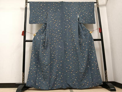 平和屋着物●上質な小紋　玩具文　正絹　逸品　AABH5330ph