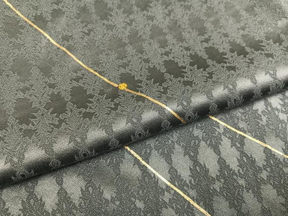 平和屋着物●訪問着　刺繍　幾何学文様　金彩　正絹　逸品　AABH5337ph