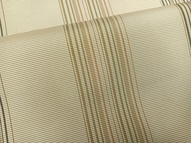 平和屋着物●本場縞大島紬　間道　正絹　逸品　AABH5339ph