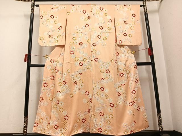 平和屋着物●上質な小紋　絞り　花尽くし　正絹　逸品　AABH5344ph 平和屋着物○上質な小紋 絞り 花尽くし 正絹 逸品 AABH5344ph - メルカリ