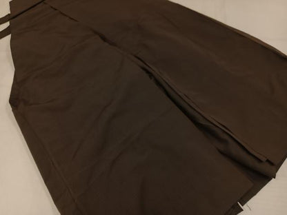 平和屋着物●男性　馬乗り袴　縞　正絹　逸品　AABH5353ph