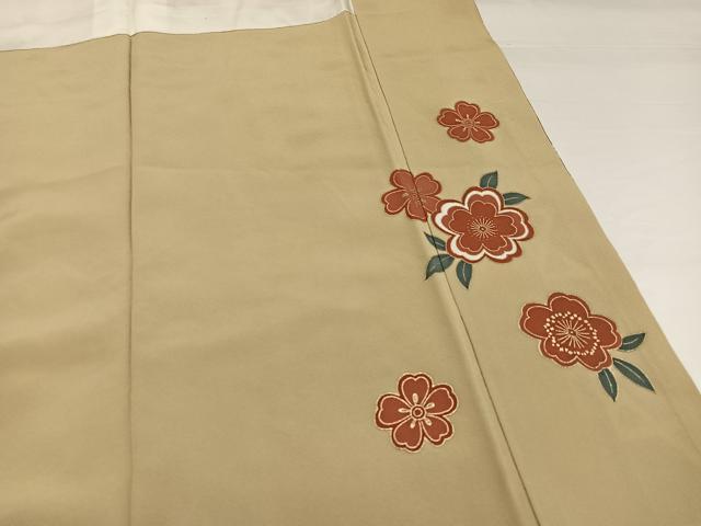平和屋着物●豪華振袖　舞花文　暈し染め　金彩　松坂屋扱い　正絹　逸品　AABH5360ph