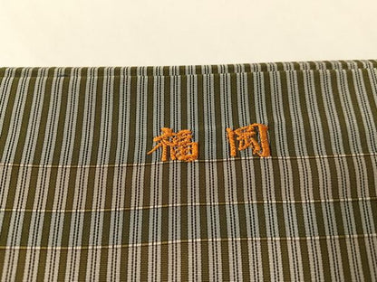 平和屋着物●男性　行灯袴　縞　正絹　逸品　AABH5368ph