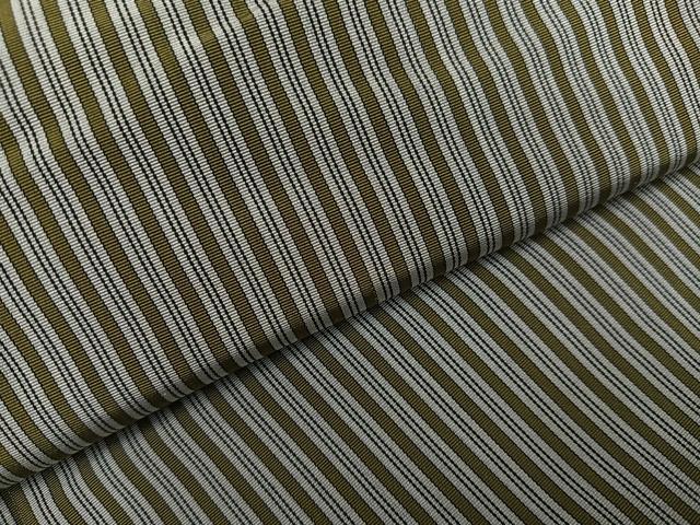 平和屋着物●男性　行灯袴　縞　正絹　逸品　AABH5368ph