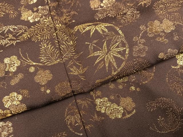 平和屋着物●色留訪問着　作家物　寿光織　初音の調度　暈し染め　金糸　正絹　逸品　AABH5382ph