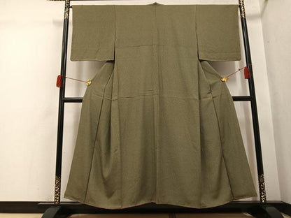 平和屋着物●江戸小紋　吉祥小紋柄　正絹　逸品　AABH5383ph