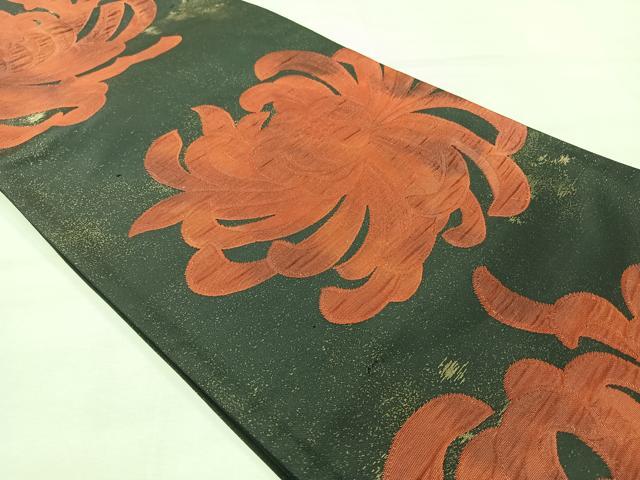 平和屋着物◎六通柄袋帯 乱菊 正絹 逸品 AABH5475uk
