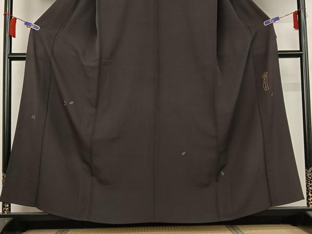 平和屋着物▽世界的人形師　辻村寿三郎　ジュサブロー　訪問着　単衣　舞桜文　金彩　正絹　逸品　AABH5572jh