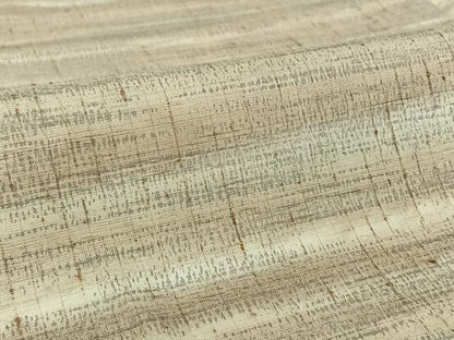 平和屋着物▽ぜんまい紬　単衣　霞文　暈し染め　正絹　逸品　AABH5577jh