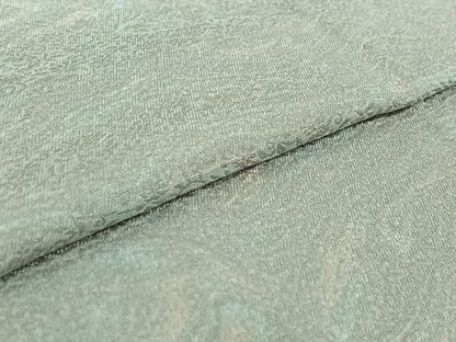 平和屋着物▽上質な小紋　単衣　墨流し文様　正絹　逸品　AABH5579jh