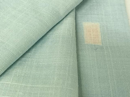 平和屋着物▽染司よしおか 五代目 吉岡幸雄 紬 単衣 霞文 ロング丈 正絹 逸品 AABH5585jh