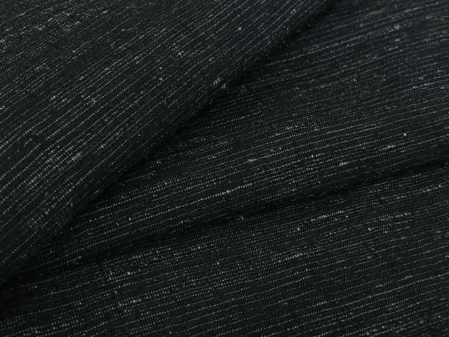 平和屋着物▽男性　紬　単衣　霞文　正絹　逸品　AABH5590jh