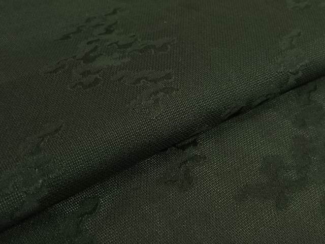 平和屋着物▽羽織　スリーシーズン　春夏秋　塵除け　暗黒色　正絹　逸品　AABH5593jh