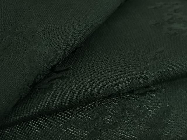 平和屋着物▽羽織　スリーシーズン　春夏秋　塵除け　暗黒色　正絹　逸品　AABH5593jh