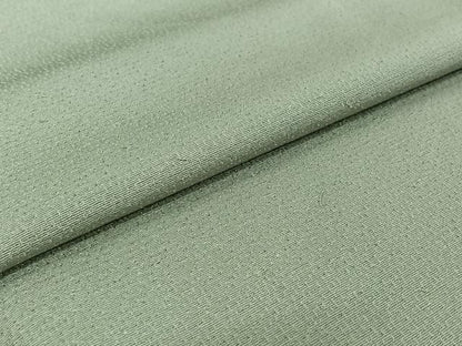 平和屋着物▽男性　紬　単衣　千草鼠色　キングサイズ　正絹　逸品　AABH5594jh