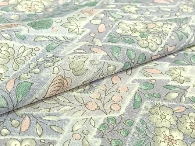 平和屋着物▽小紋　単衣　辻が花　洗える着物　AABH5600jh