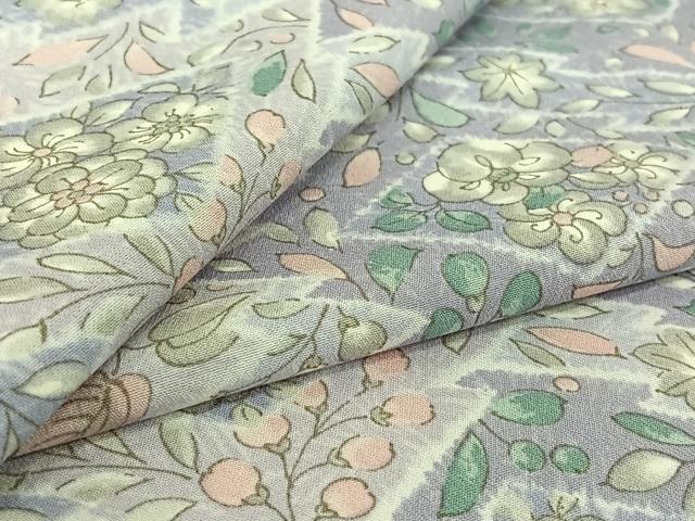 平和屋着物▽小紋　単衣　辻が花　洗える着物　AABH5600jh