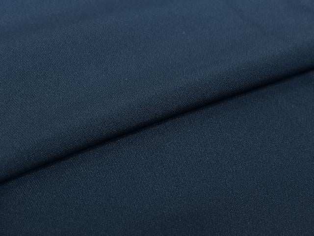 平和屋着物▽上質な色無地　単衣　留紺色　正絹　逸品　AABH5627jh