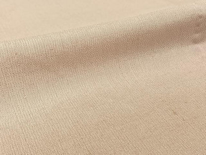 平和屋着物▽上質な紬　単衣　霞文　正絹　逸品　AABH5649jh